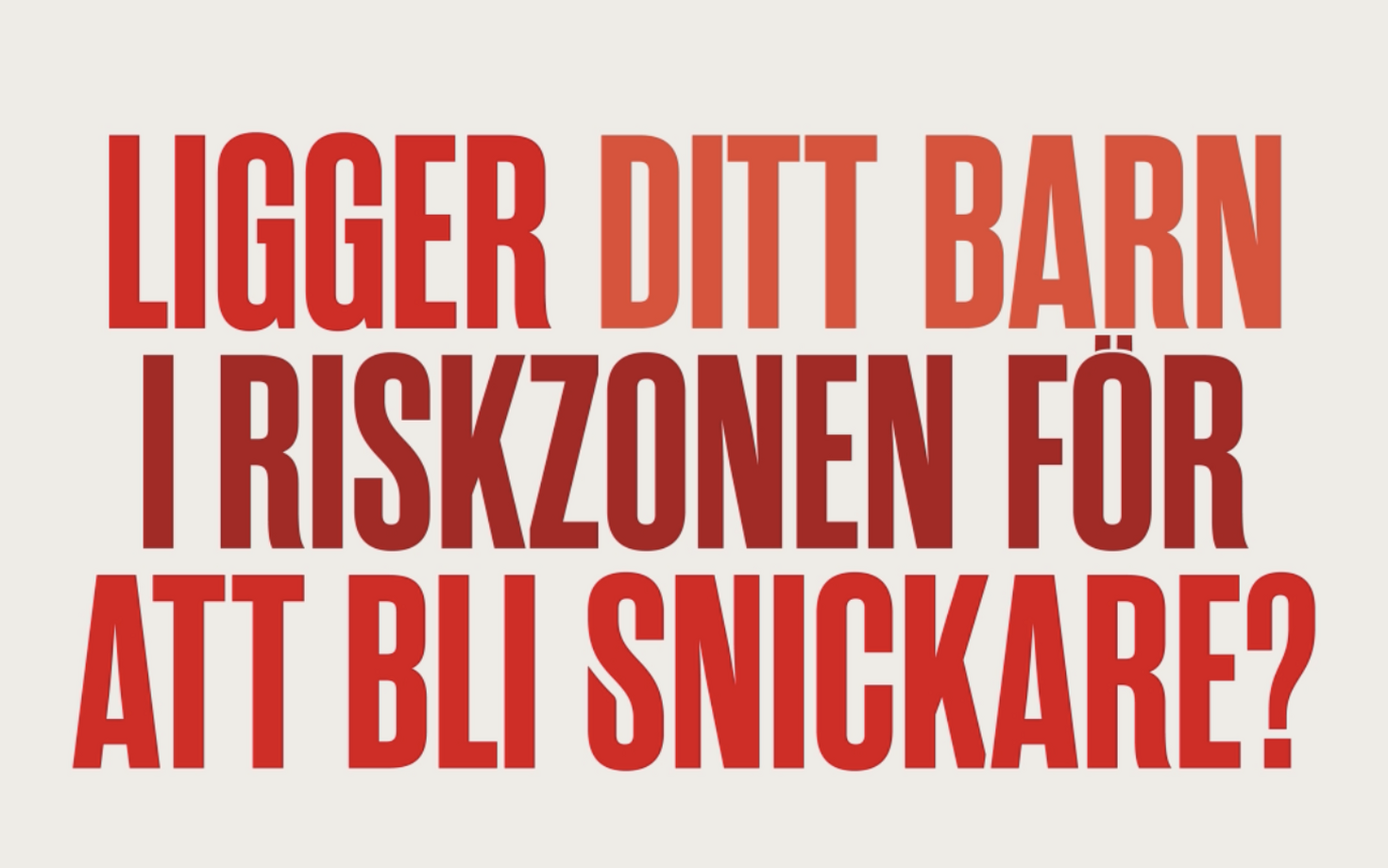 Hjälp! Vi hjälper föräldrar att välja gymnasieprogram