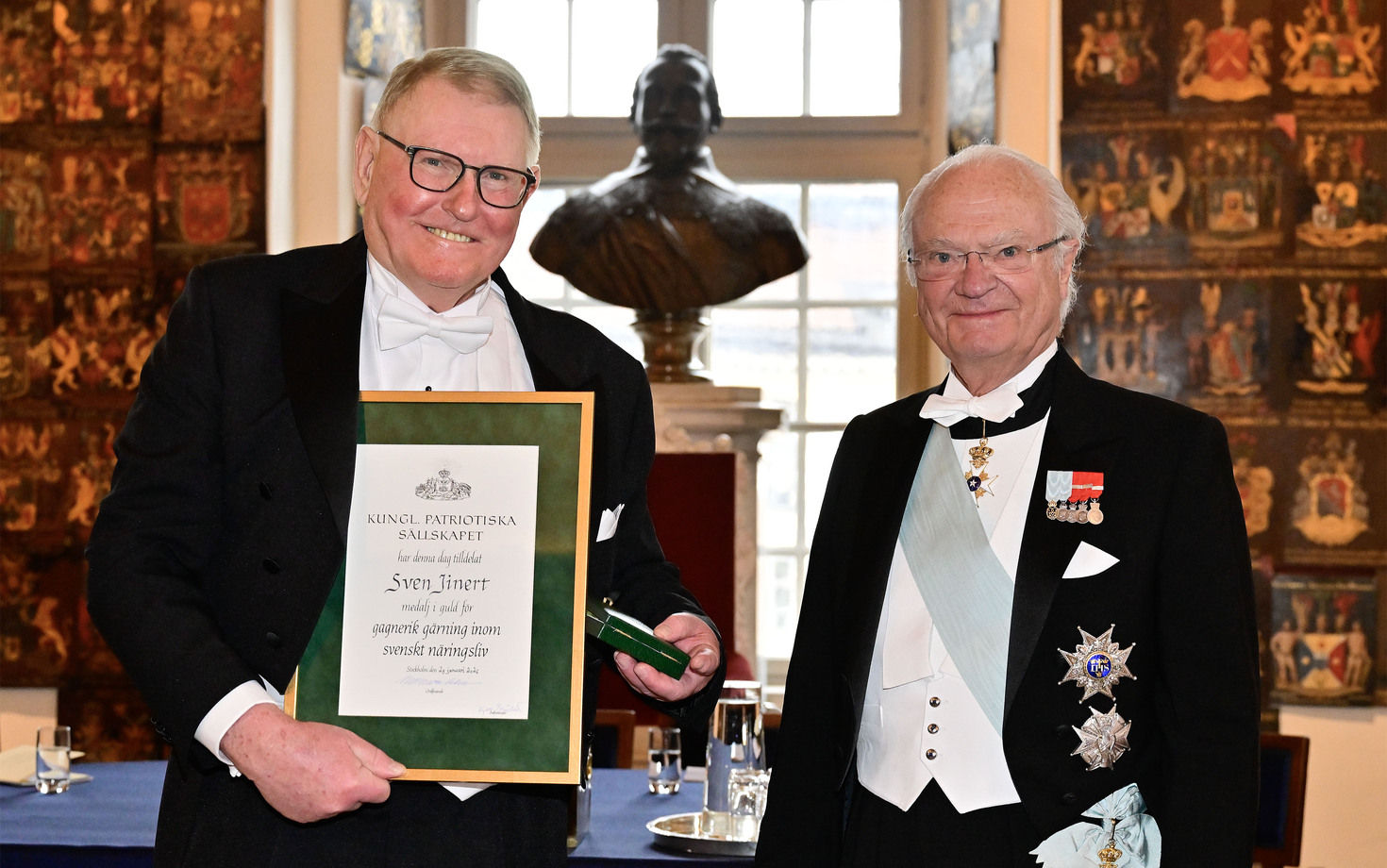 Sven Jinert har tilldelats Näringslivsmedaljen 2026